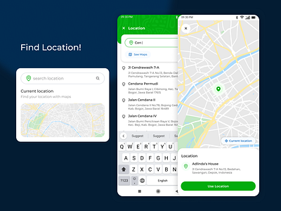 Location app design location maps mobile app ui ux