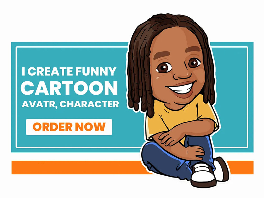 Custom cartoon character kid | Cartoon Character Black child abrang animated picture brand logo branding cartoon animated black child cartoon black girl design cartoon black kid cartoon cartoon animated cartoon character cartoon child cartoon design child cartoon kid cartoon person custom cartoon character design character fiverr funny cartoon graphic design illustration