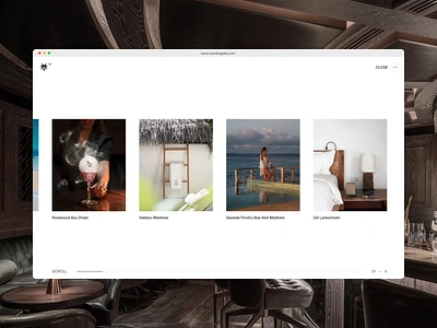 Wandergates is up on Awwwards animation awwwards creative design hospitality hotel interaction photography portfolio studio ui ux website