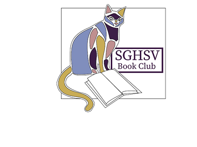 Book Club Design 1: SGHSV book club graphic design