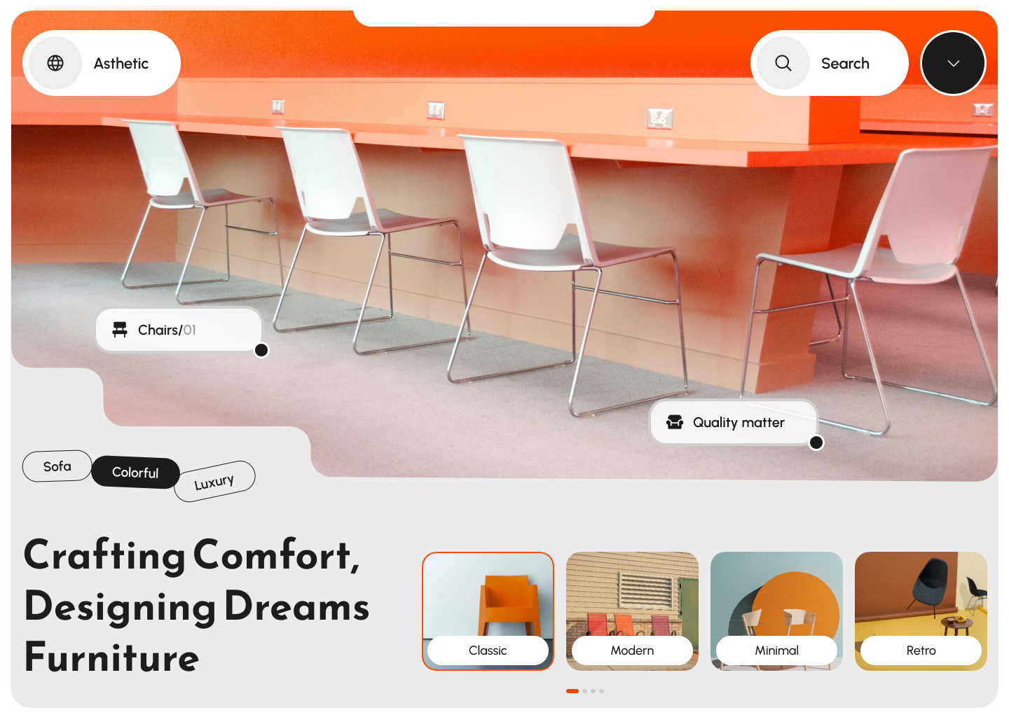 Furnitures  Design by Aun Khan on Dribbble