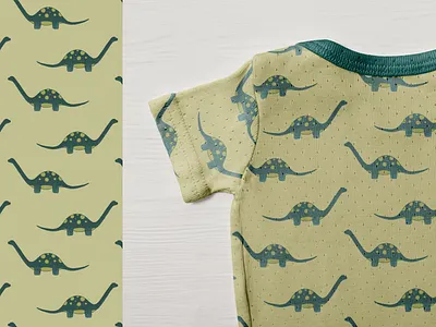Dinosaur Kid's Pattern art licensing cute illustration design dinosaur drawing graphic design illustration kid pattern kids apparel pattern pattern design surface design surface pattern design