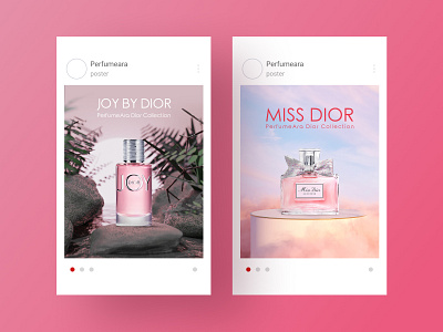 Product Introduction Post Design For PerfumeAra advertisement baner advertising graphics banner design branding illustration instagram post design perfume photo montage post post design post template poster socail media design story design web banner design