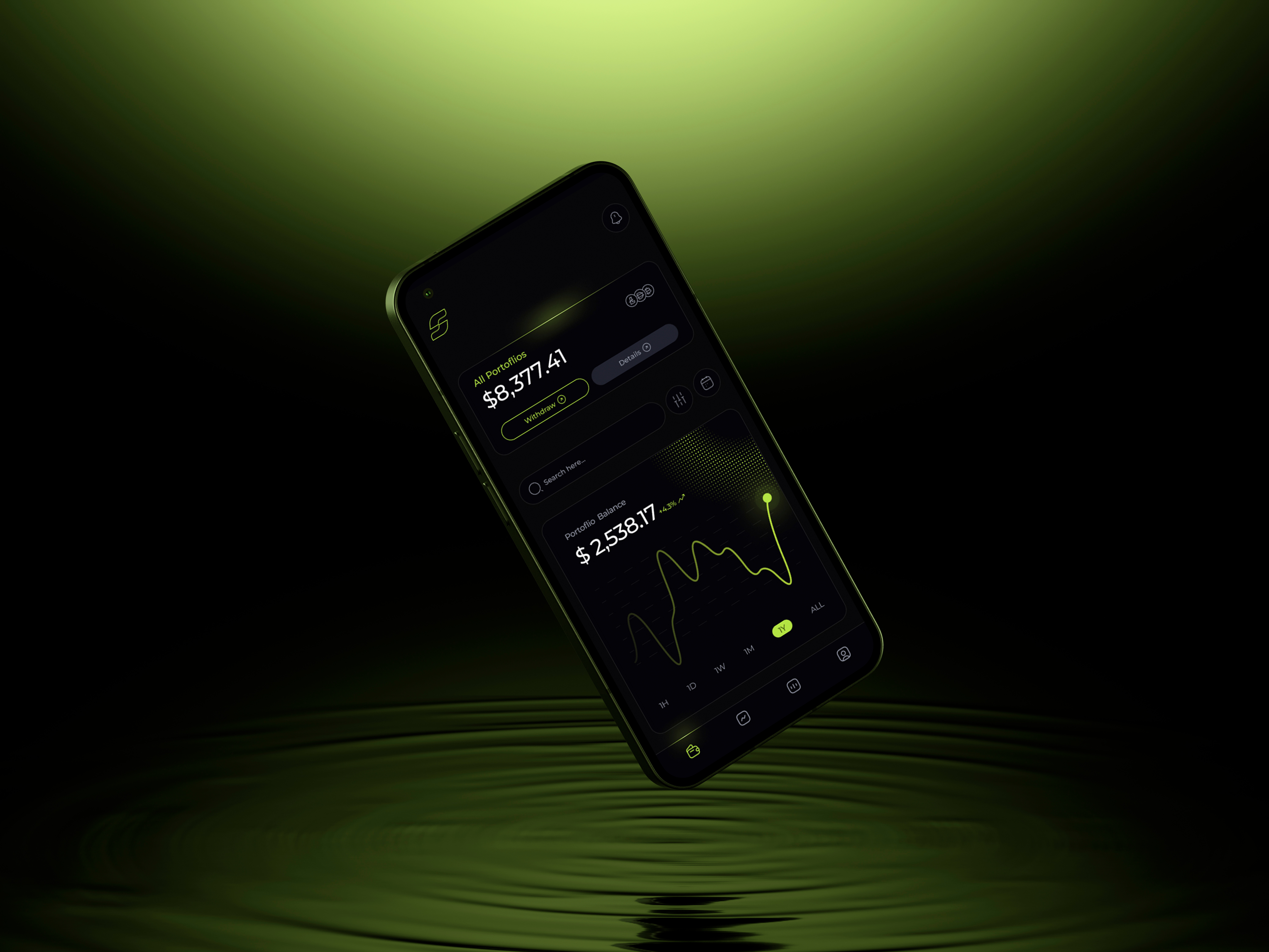 Crypto Wallet App app bitcoin blockchain case study crypto cryptocurrency design mobile ui wallet web3