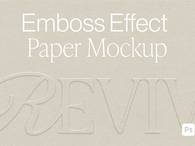 Embossed Debossed Paper Logo Mockup boho deboss mockup elegant emboss mockup feminine gold foil mockup logo mockup mockup paper mockup