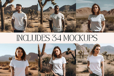 Bella Canvas 3001 Mockup Bundle bella canvas bella canvas 3001 bella canvas bundle bella canvas mockup boho mockup desert mockup t shirt mockup bundle white t shirt mock up