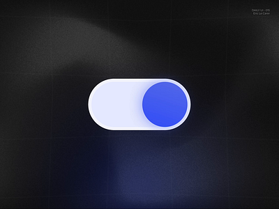 On/Off Switch - Daily UI 015 app awwwards blue branding daily ui design design system graphic design light motion off on product design switch ui