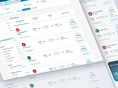 Flight Booking / Flight Search Result ari ticket booking app flight flight book flight booking website flight details flight search hotel booking online book travel ui design website design