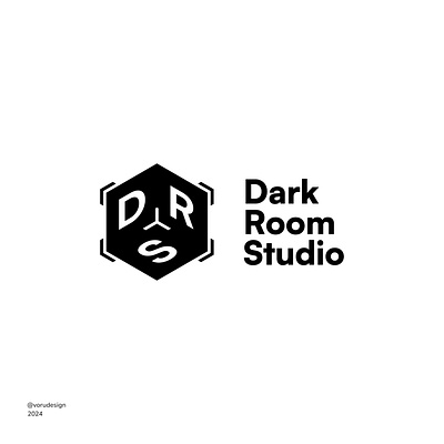 Dark Room Studio Logo brand branding business logo daily logo daily logo challenge dark room studio logo logo design logotype photographer photographer logo studio