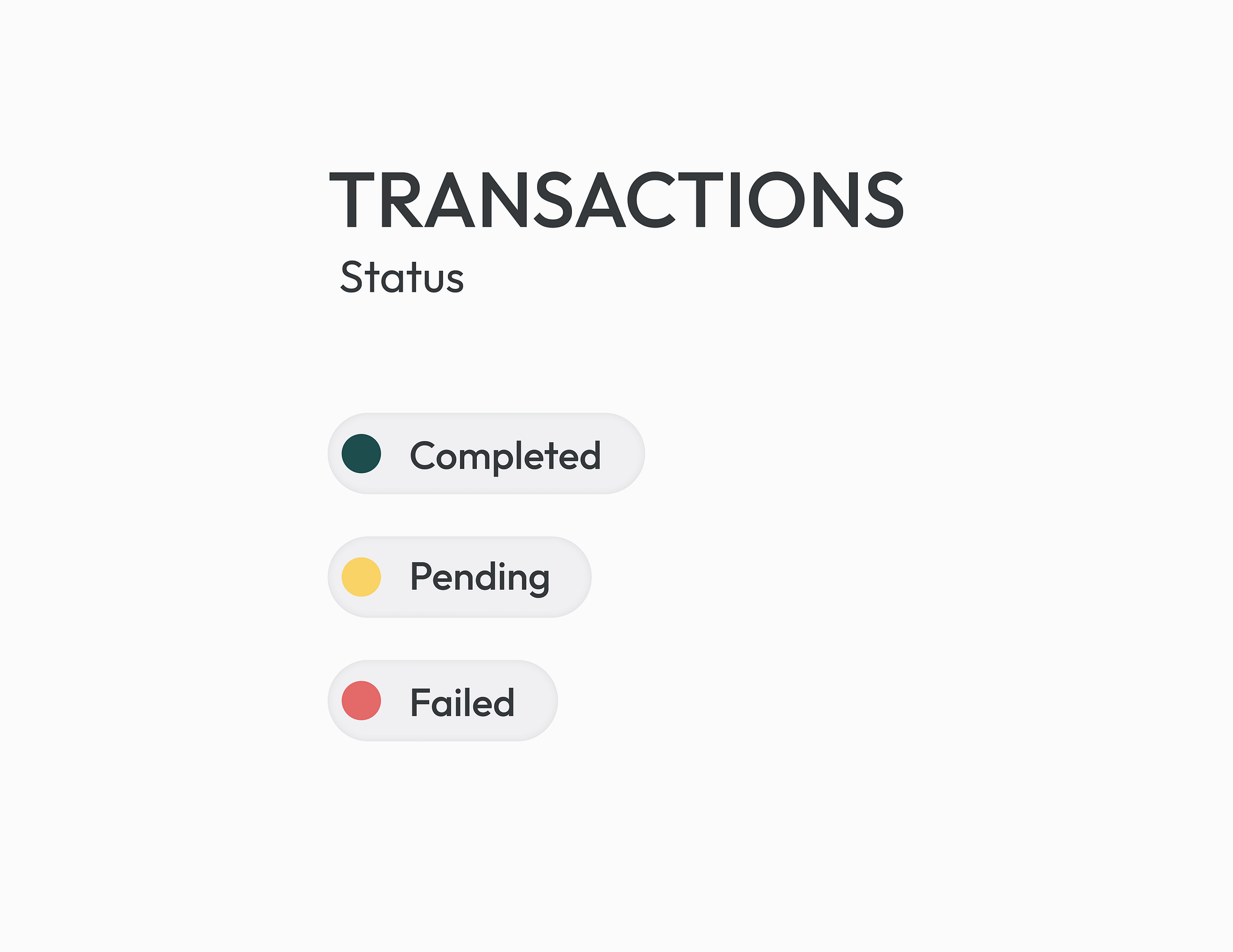 Status Badges UI Design by Sheida on Dribbble