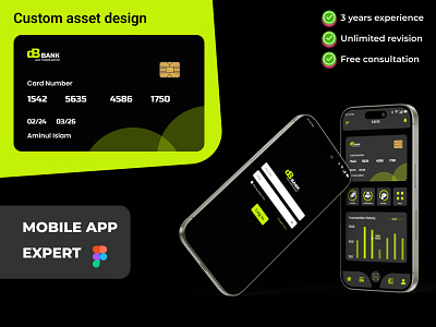 Financial Banking App that's sleek, secure, and user-friendly! design inspiration