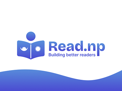 Read.np Logo Concept branding graphic design illustration logo