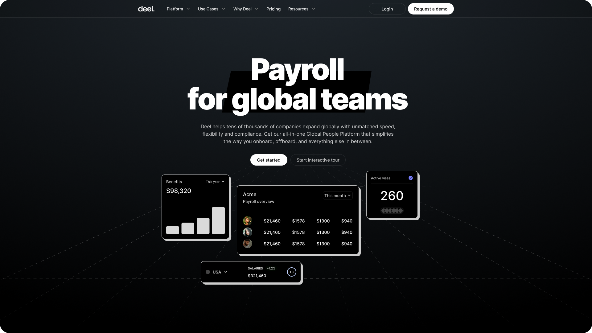 Deel Remake branding hero hero page home home page landing page marketing marketing site saas saas landing web website