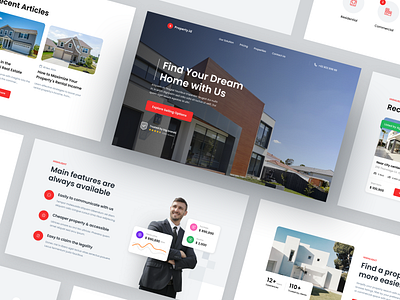 Real estate website exploration apartment app branding building company profile design figma home house illustration logo mobile property real estate rent residence ui ui design ui ux website