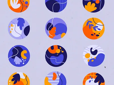 Parallax icons 2d animation icons interactive design motion graphics rive ui