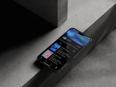 User Profile UI - Mobile App blue book app dark mode iphone app mobile app profile ui uidesign ux uxdesign