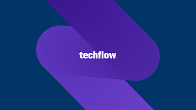 techflow brand design brand identity identity logo logo design logotype tech technology ui visual identity