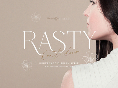 Rasty Font Duo design display font display serif feminime font font duo minimalist font modern font serif serif display serif font serif typeface signature signature font typeface typography