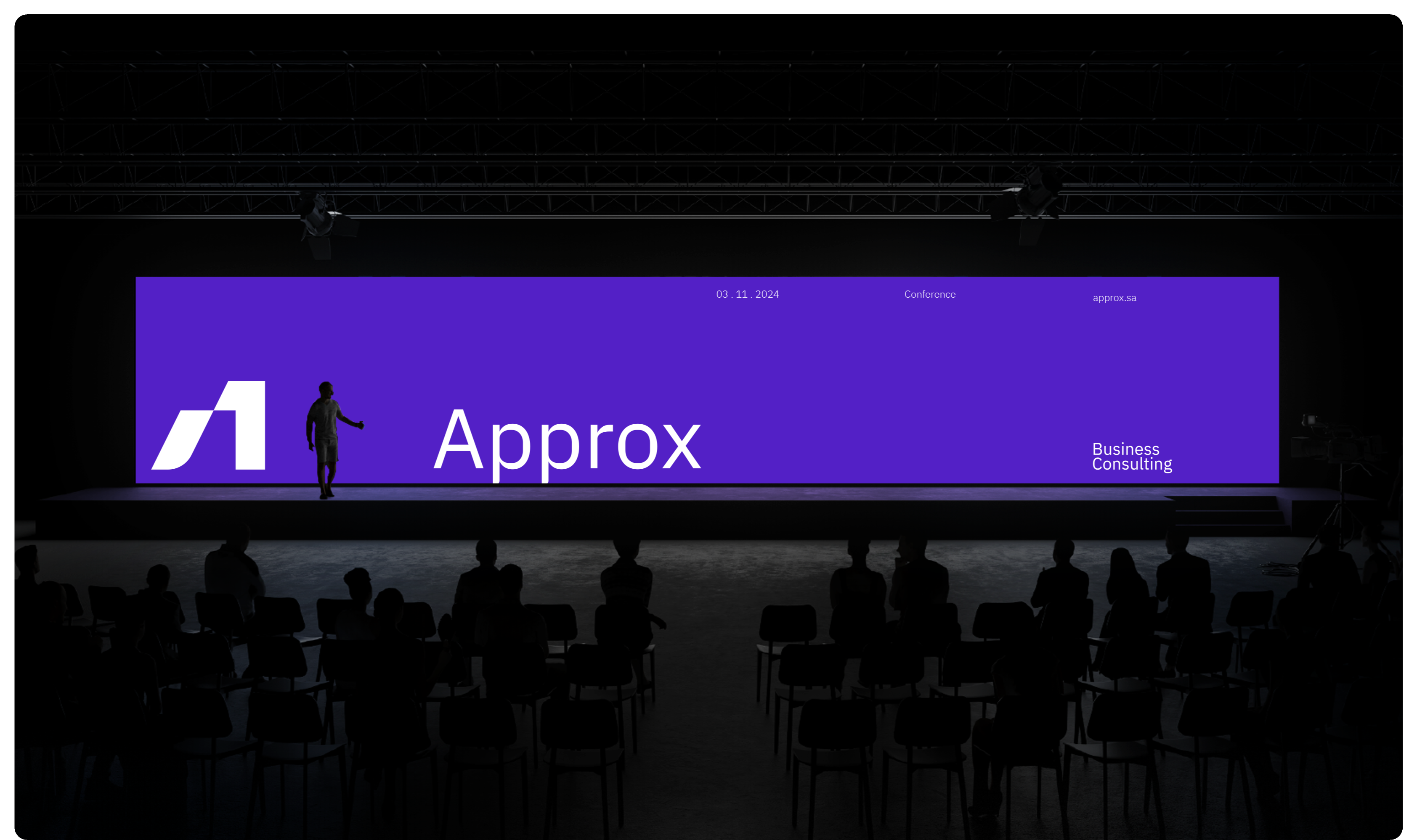 Approx - Brand Identity abstract brandguidelines brandidentity branding brandingdesign brandinginspiration brandstrategy business consulting businessconsulting consulting corporatebranding digitalagency graphic design industrial logo logodesign modern purple sleek visualidentity