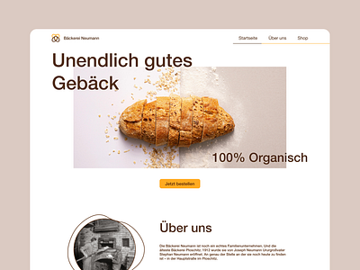 Bakery Website Design bakery ui ui design uidesign uiux uiux design uiuxdesign web design webdesign website website design