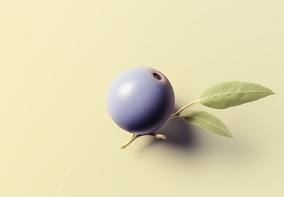 Creme blue 🫐 antioxidants blue blueberry fruit health illustration leave natural serene smoothies superfood vitamins wild