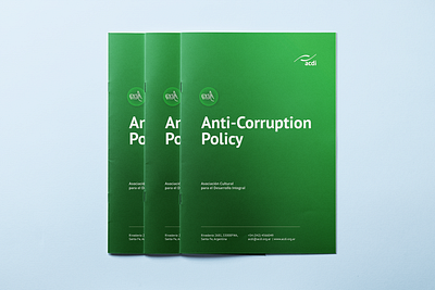 Anti-Corruption Policy Manual - ACDI editorial graphic design