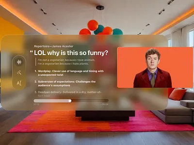 Apple TV InSights Concept 3 of 3 ai apple artificial intelligence concept tv tvos ui ux