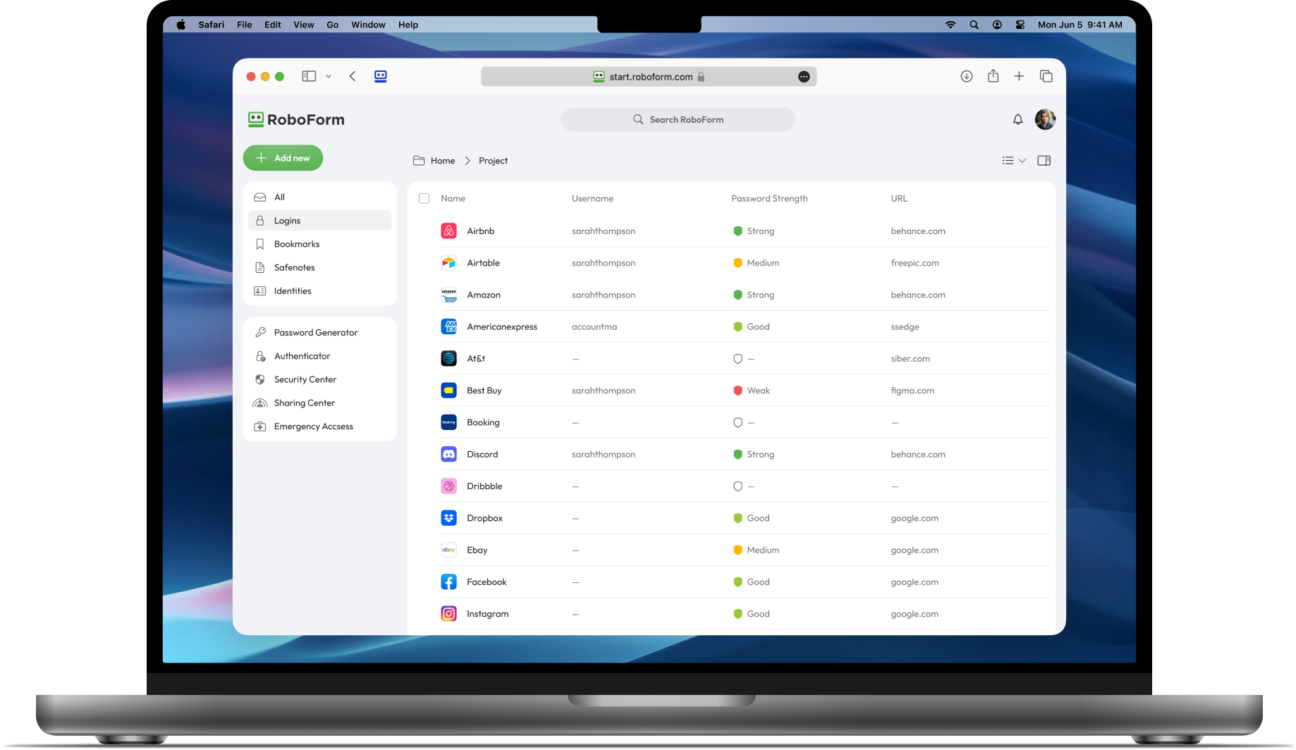 Example of Dashboard & Data Visualization UI Design