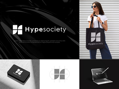 Hypesociety Branding animation branding graphic design graphic hunters graphichunters10 hypesociety logo logo logo design modern logo motion graphics ui