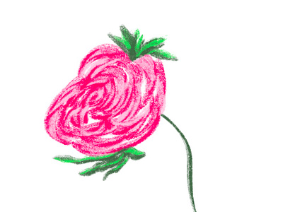 A Rose For You aftereffects animation brushwork color floral flower illustration motion motion graphics procreate textrue