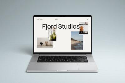 Fjord Furniture Website brand identity branding design figma furniture graphic design portfolio ui web design