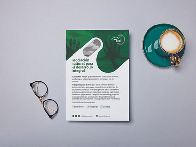 Brochure - ACDI branding brochure graphic design