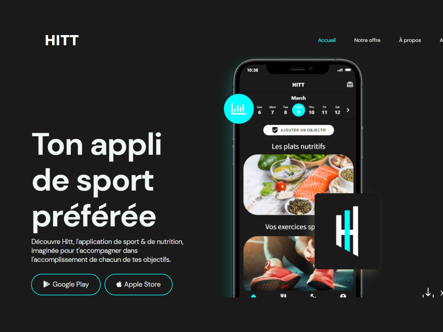 Mobile app Sport & Nutrition by Maxime Chassard on Dribbble