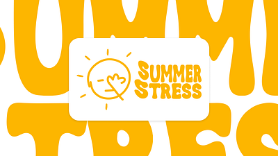 SummerStress Logo - Clothing Brand branding graphic design logo