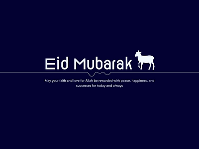 Eid Mubarak | Eid ul Adha Greetings congratulations design eid figma mubarak