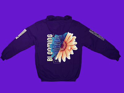 Blooming radiance streetwear design branding graphic design illustration product design streetwear typography