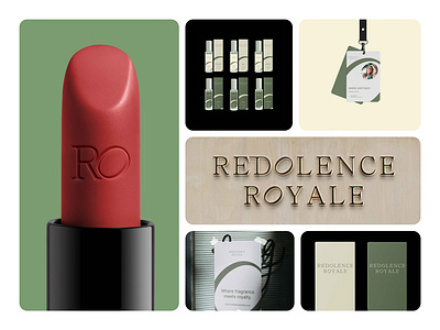 Redolence Royale ▸Branding & Identity branding branding identity graphic design illustration logo logo design vector