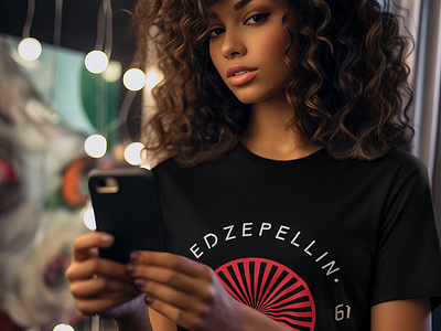 Led Zeppelin T-shirt Inspired design graphic design illustration inspired ledzepelling parody tshirt typography vector
