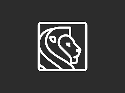 Nemean Lion animal cat comittment construction enterprise logo icon integrity line icon line work lion logo monoline strength