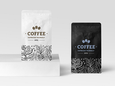 minimalist coffee packaging design. box design coffee coffee bag coffee box coffee design coffee label coffee logo coffee packaging label label design packaging design pouch bag pouch design pouch packaging