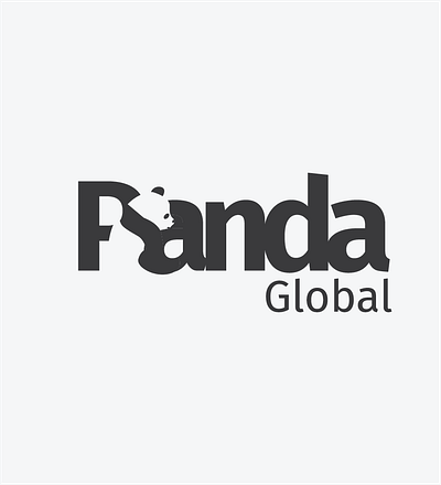 Panda Global Logo Design graphic designer logo desinger