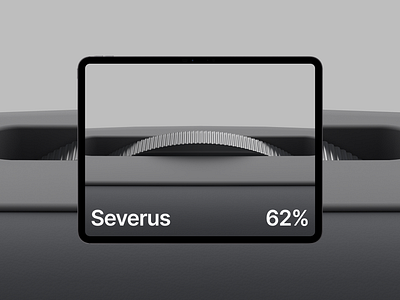 Severus / Tablet Version / Loading app design mobile app ui ux web design