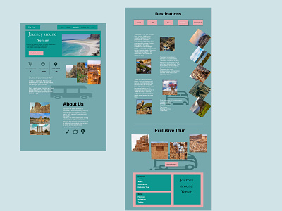 Journey around Yemen ui