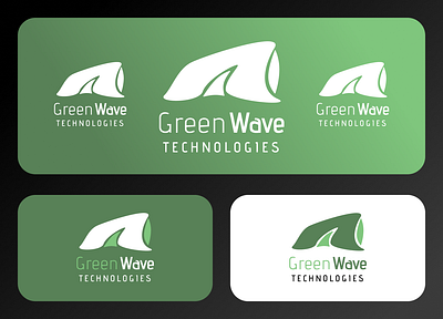 Logo Design - GreenWave Technologies branding design graphic design logo logo design vector