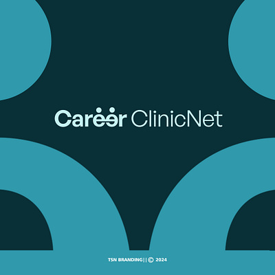 Career ClinicNet Logo 3d branding graphic design logo ui