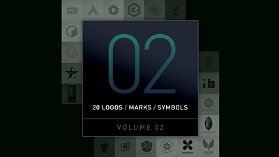 20 Logos / Marks / Symbols — Vol. 02 brand design branding brandmark design graphic design icons identity illustration logo synbols trademark visual design