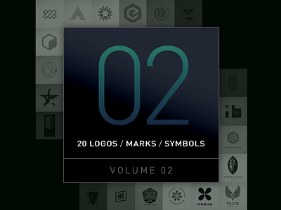 20 Logos / Marks / Symbols — Vol. 02 brand design branding brandmark design graphic design icons identity illustration logo synbols trademark visual design