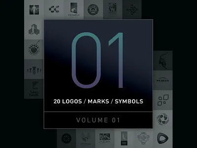 20 Logos / Marks / Symbols — Vol. 01 brand design branding brandmark design graphic design icon identity illustration logo symbol trademark visual design