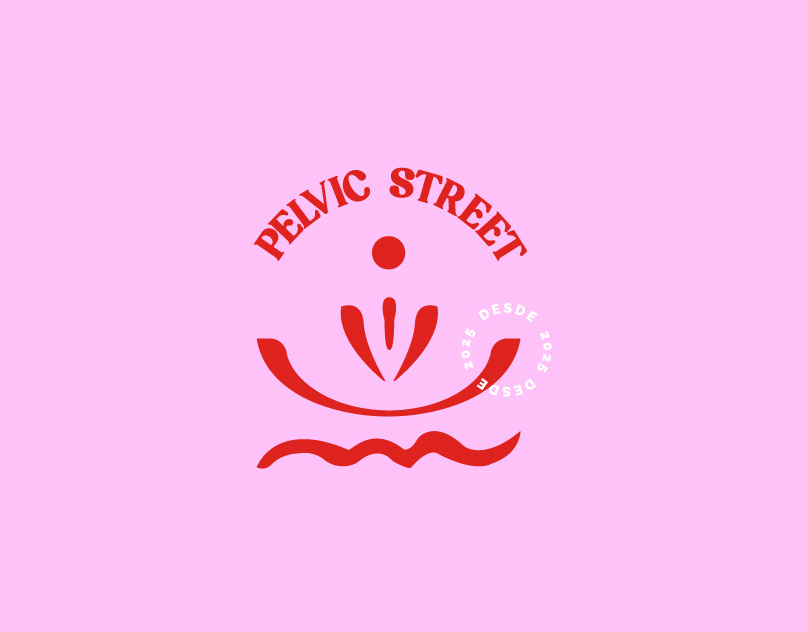 PELVIC ST: Fisioterapia de suelo pelvico branding fiotherapy health logo