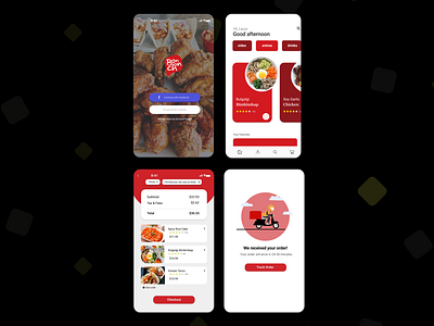 Bonchon App Redesign appdessign graphic design mobile design ui uiux